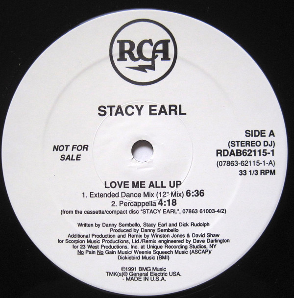 Stacy Earl - Love Me All Up | RCA (RDAB62115-1) - 3 Stacy Earl - Love Me All Up | RCA (RDAB62115-1) - 3