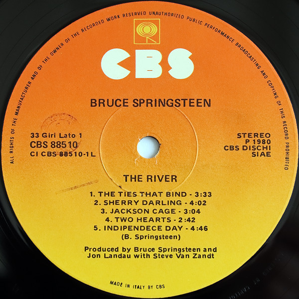 Bruce Springsteen - The River | CBS (CBS 88510) - 3 Bruce Springsteen - The River | CBS (CBS 88510) - 3