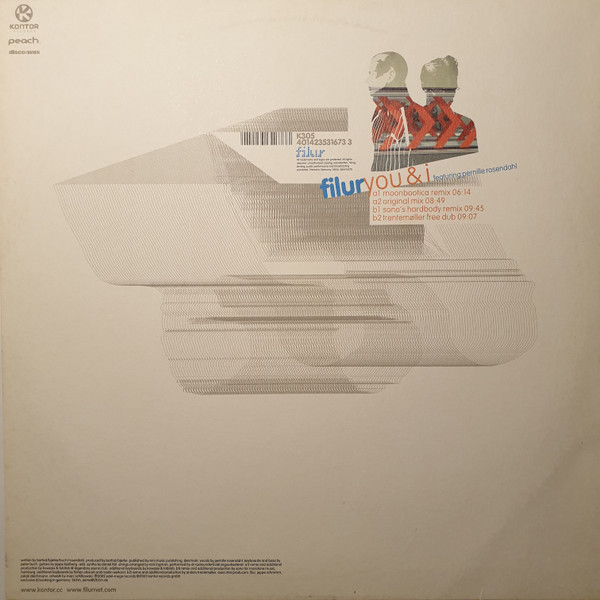 Filur & Pernille Rosendahl - You & I | Kontor Records (K305) - 4 Filur & Pernille Rosendahl - You & I | Kontor Records (K305) - 4