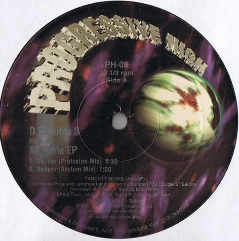 DJ Double S - Al Dente EP | Progressive High (PH-08)