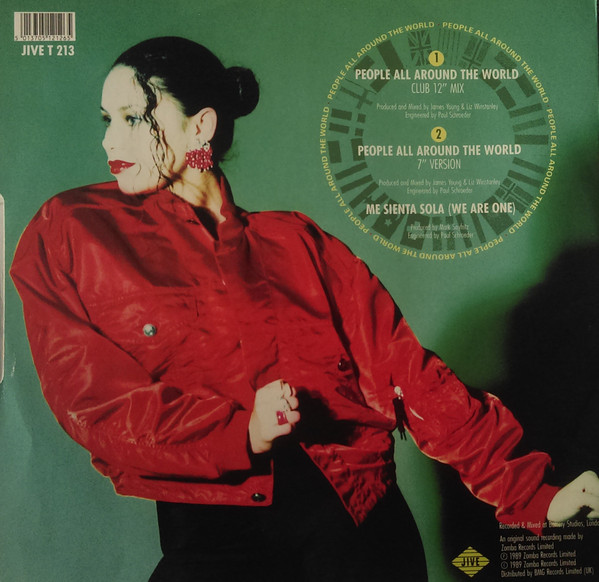 Dina Carroll - People All Around The World | Jive (JIVE T 213) - 2
