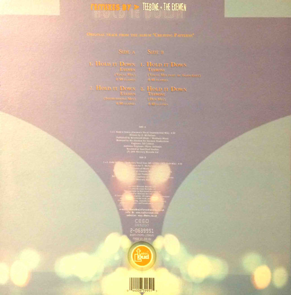 4 Hero Featuring Lady Alma - Hold It Down (Remixes) | Talkin' Loud (2-0639951) - 2