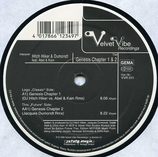 Hitch Hiker & Jacques Dumondt feat. Abel & Kain - Genesis Chapter 1 & 2 | Velvet Vibe Recordings (VVR 011)