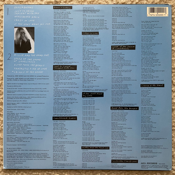 Kim Carnes - View From The House | MCA Records (MCA-42200) - 2 Kim Carnes - View From The House | MCA Records (MCA-42200) - 2