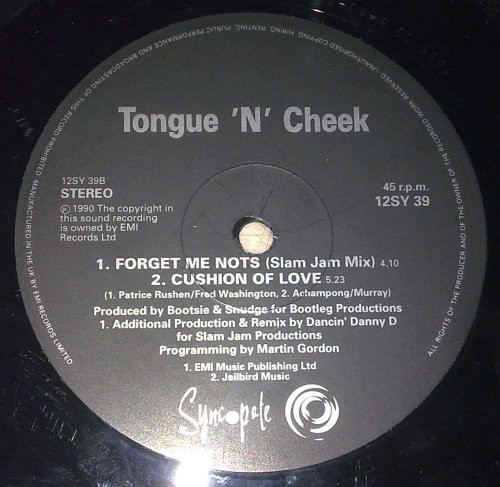 Tongue N Cheek - Forget Me Not$ (DNA Remix) | Syncopate (12SY 39) - 4 Tongue N Cheek - Forget Me Not$ (DNA Remix) | Syncopate (12SY 39) - 4