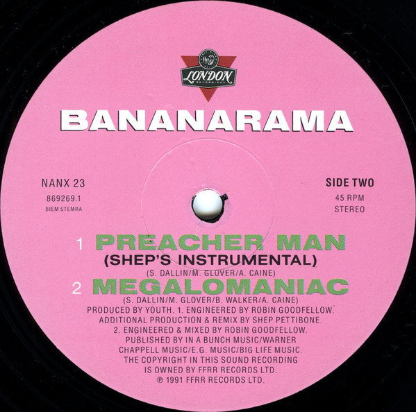 Bananarama - Preacher Man | London Records (NANX 23) - 4 Bananarama - Preacher Man | London Records (NANX 23) - 4