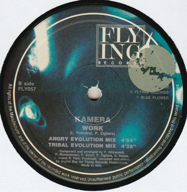 Kamera - Work | Flying Records (FLY057) - 4 Kamera - Work | Flying Records (FLY057) - 4