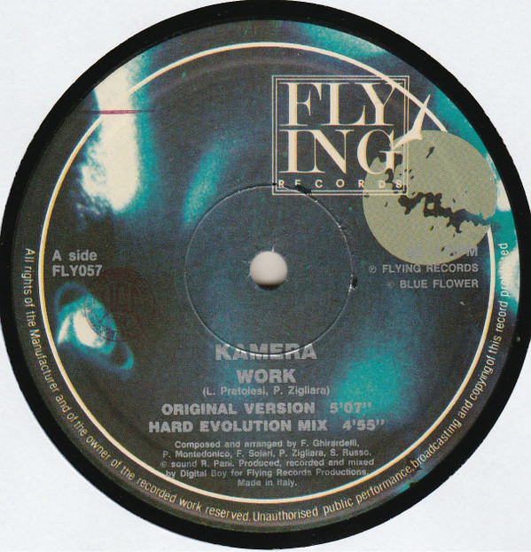 Kamera - Work | Flying Records (FLY057) - 3 Kamera - Work | Flying Records (FLY057) - 3