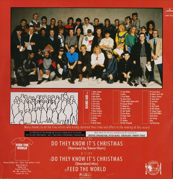 Band Aid - Do They Know It's Christmas? | Mercury (880 502-1) - 2