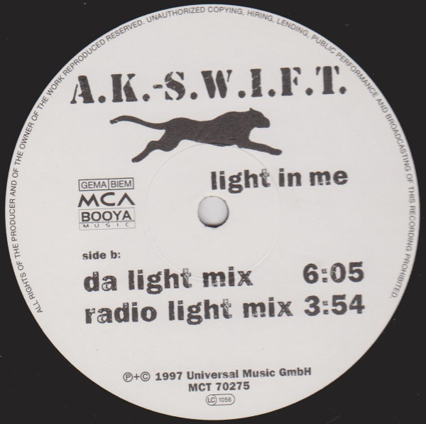 A.K.-S.W.I.F.T. - Light In Me | MCA Records (MCT 70275) - 3 A.K.-S.W.I.F.T. - Light In Me | MCA Records (MCT 70275) - 3