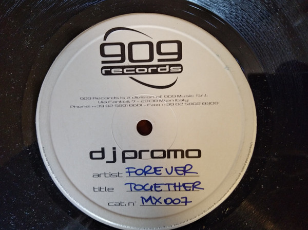 DJ Tremendo - Forever Together | 909 Records (909 MX 007) - main