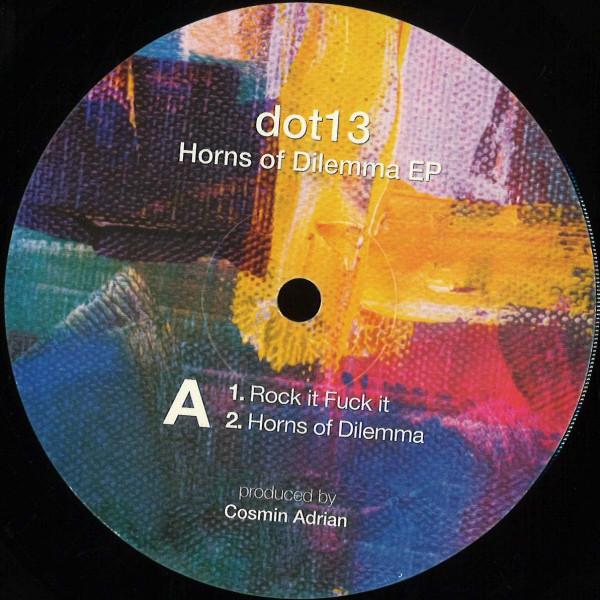 dot13 - Horns Of Dilemma EP | H24 Records (H24004)