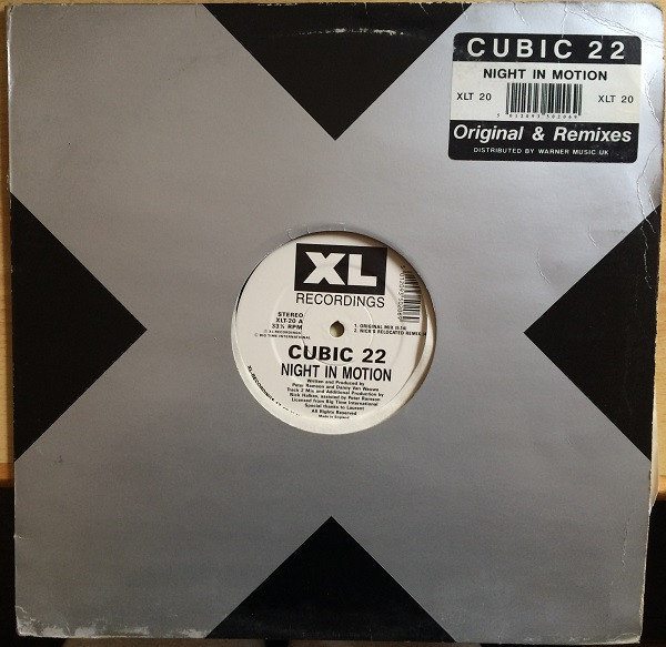 Cubic 22 - Night In Motion | XL Recordings (XLT-20)