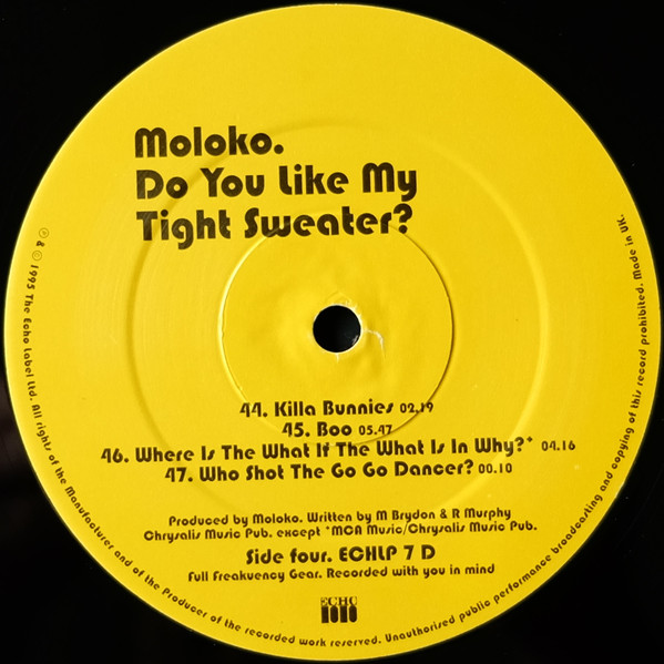 Moloko - Do You Like My Tight Sweater? | Echo (ECHLP 7) - 6 Moloko - Do You Like My Tight Sweater? | Echo (ECHLP 7) - 6
