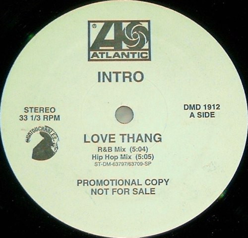 Intro - Love Thang | Atlantic (DMD 1912) - main