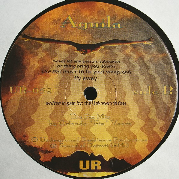 The Aztec Mystic - Aguila | Underground Resistance (UR-059) - 2 The Aztec Mystic - Aguila | Underground Resistance (UR-059) - 2