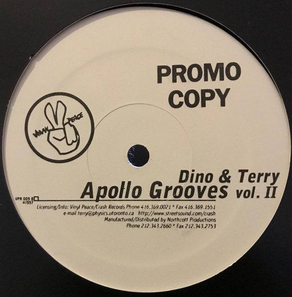 Dino & Terry - Apollo Grooves  Vol. II | Vinyl Peace (VPR 009) - 2