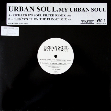 Urban Soul - My Urban Soul | VC Recordings (VCRTX 48) - main