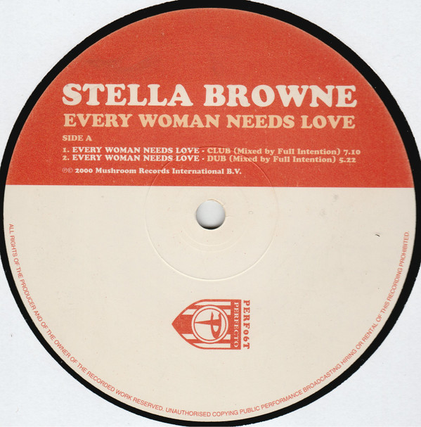 Stella Browne - Every Woman Needs Love | Perfecto (PERF06T) - 3 Stella Browne - Every Woman Needs Love | Perfecto (PERF06T) - 3