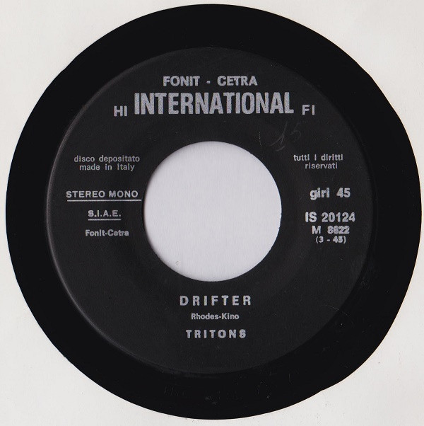 Tritons - (I Can't Get No) Satisfaction | Fonit Cetra International (IS 20124) - 4 Tritons - (I Can't Get No) Satisfaction | Fonit Cetra International (IS 20124) - 4
