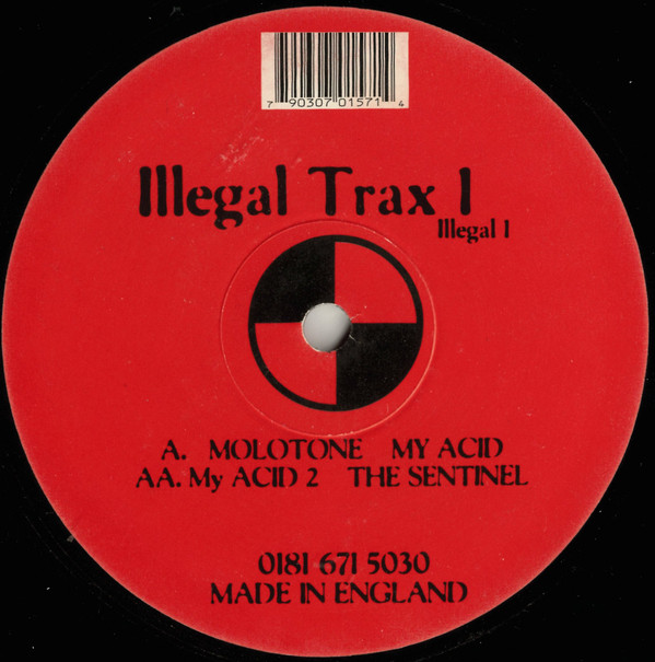 The Fugitive - Illegal Trax I | Illegal Records (Illegal 01) - main