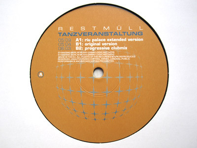 Restmüll - Tanzveranstaltung | Logic Records (74321 70649 1) - main Restmüll - Tanzveranstaltung | Logic Records (74321 70649 1) - main