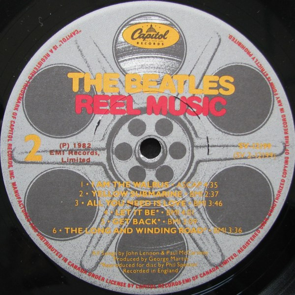 The Beatles - Reel Music | Capitol Records (SV-12199) - 4 The Beatles - Reel Music | Capitol Records (SV-12199) - 4