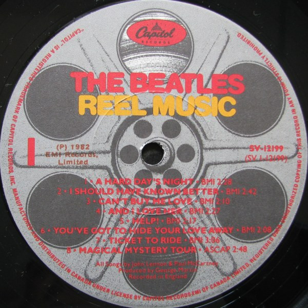The Beatles - Reel Music | Capitol Records (SV-12199) - 3 The Beatles - Reel Music | Capitol Records (SV-12199) - 3