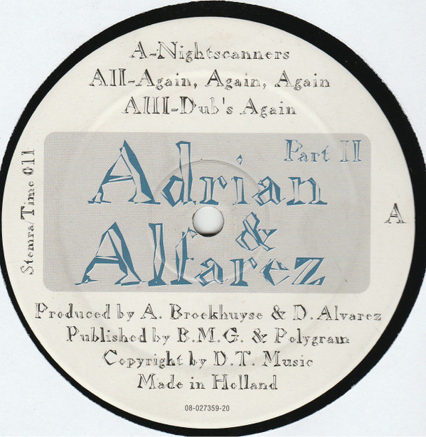 Adrian & Alfarez - Part II | Timeless Records (Time 011)
