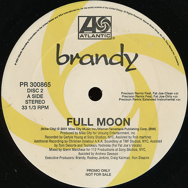 Brandy - Full Moon | Atlantic (PR 300865) - main Brandy - Full Moon | Atlantic (PR 300865) - main