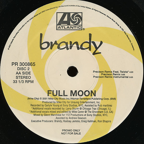 Brandy - Full Moon | Atlantic (PR 300865) - 2 Brandy - Full Moon | Atlantic (PR 300865) - 2