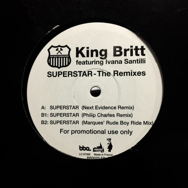 King Britt Featuring Ivana Santilli - Superstar (The Remixes) | Rapster Records (RR0023 EP)