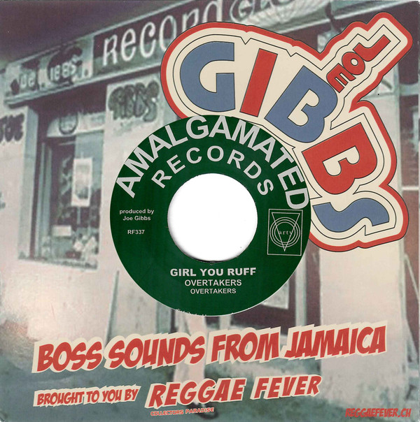 The Overtakers / Keith Blake - Girl You Ruff / Wooh Oh Oh (Get In The Groove) | Amalgamated Records (RF337) - 3