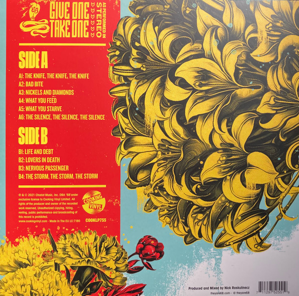 '68 - Give One Take One | Cooking Vinyl (COOKLP755) - 2 '68 - Give One Take One | Cooking Vinyl (COOKLP755) - 2