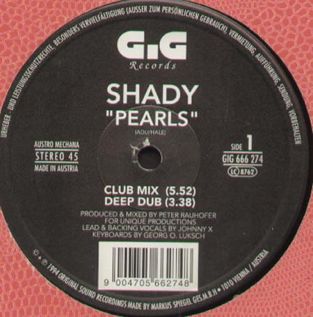 Shady - Pearls | GiG Records (GIG 666 274) - main Shady - Pearls | GiG Records (GIG 666 274) - main