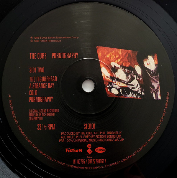 The Cure - Pornography | Fiction Records (R1 60785) - 4