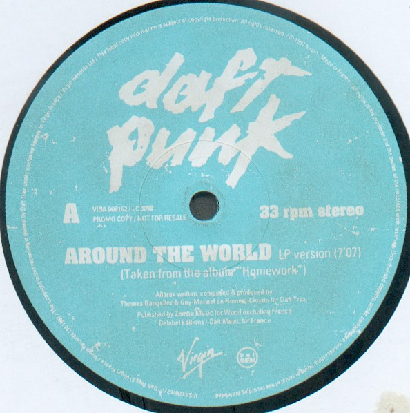 Daft Punk - Around The World | Virgin (VISA 008162) - main