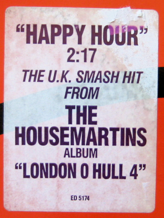 The Housemartins - Happy Hour | Elektra (ED 5174) - 2 The Housemartins - Happy Hour | Elektra (ED 5174) - 2