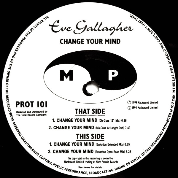 Eve Gallagher - Change Your Mind | More Protein (PROT 101) - 3 Eve Gallagher - Change Your Mind | More Protein (PROT 101) - 3