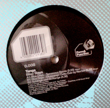 Tanga - Blue Days | Form & Function (F&F008)