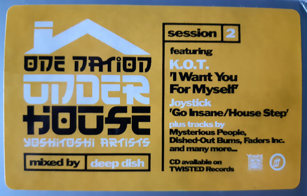 Various - One Nation Under House: Session 2 | Yoshitoshi Recordings (YRLP3) - 3