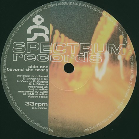 Leo , Laj & Mr. Beef - Beyond The Stars | Spectrum Records (RAJ 003) - main Leo , Laj & Mr. Beef - Beyond The Stars | Spectrum Records (RAJ 003) - main