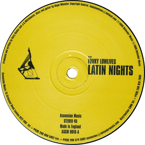 The Funky Lowlives - Latin Nights | Ascension Music (ASCM 9016)