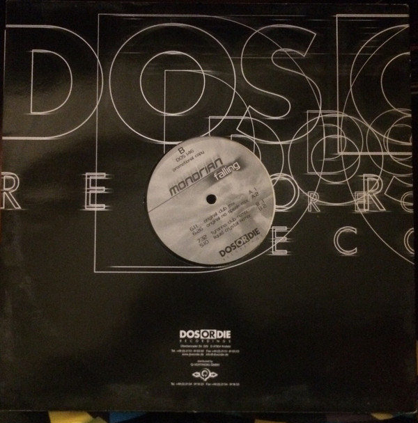 Mondrian - Falling | Dos Or Die Recordings (DOS 146) - 4 Mondrian - Falling | Dos Or Die Recordings (DOS 146) - 4