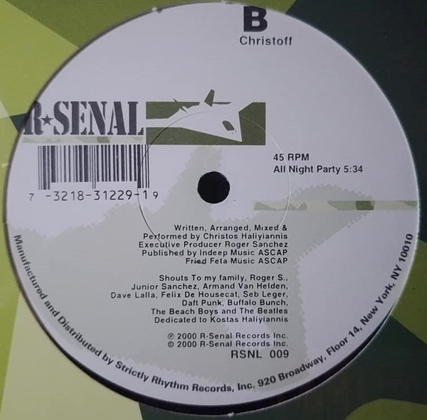 Christoff - All Night Party | R-Senal (RSNL 009) - 4