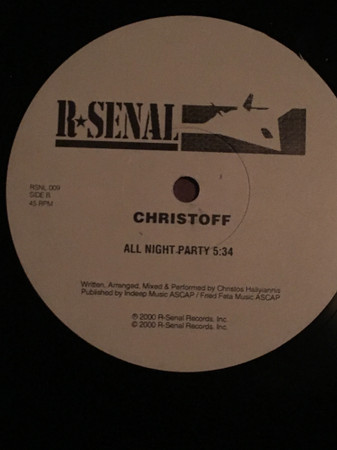 Christoff - All Night Party | R-Senal (RSNL 009) - 6