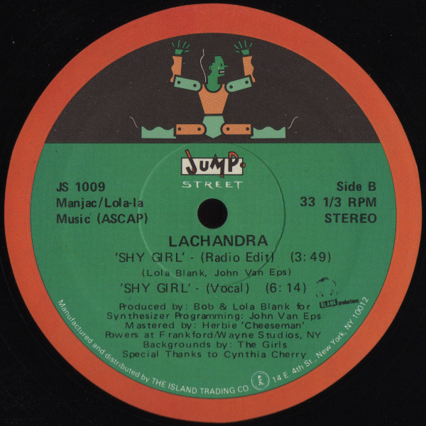LaChandra - Shy Girl | Jump Street Records (JS 1009) - 2