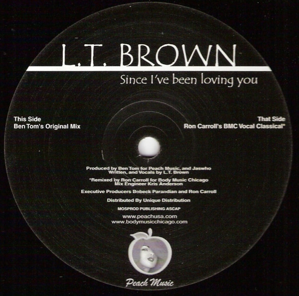 L.T. Brown - Since I've Been Loving You | Body Music (BMC 1003) - main L.T. Brown - Since I've Been Loving You | Body Music (BMC 1003) - main