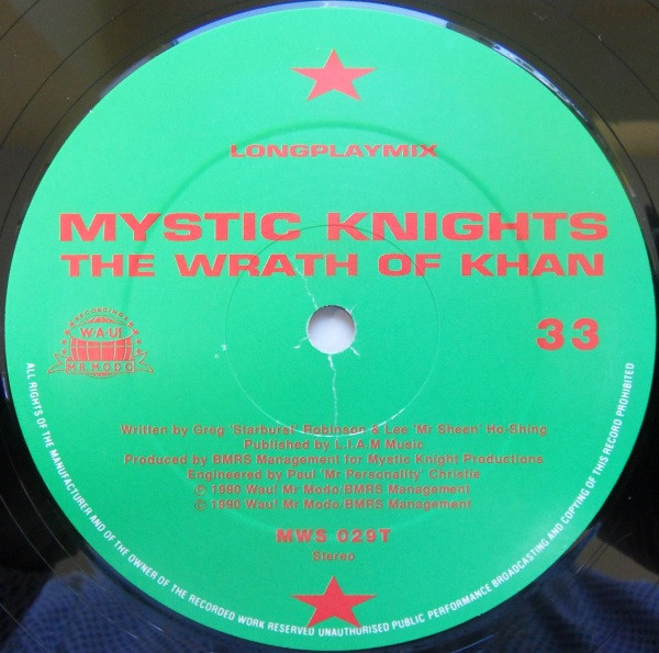 Mystic Knights - The Wrath Of Khan | WAU! Mr. Modo Recordings (MWS 029T) - 2