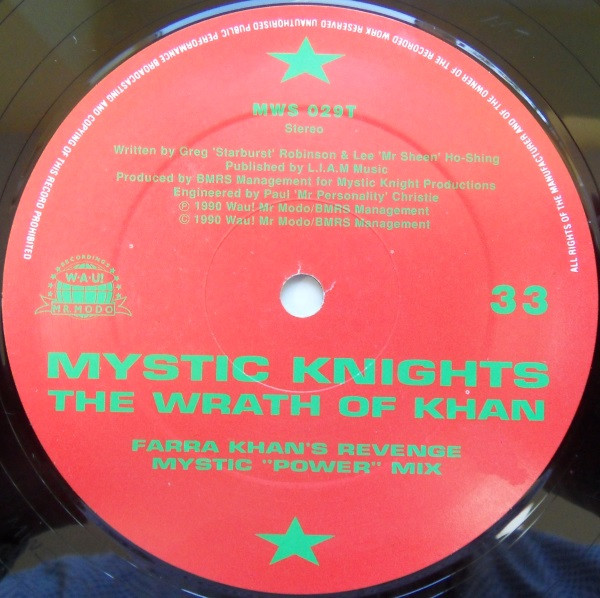 Mystic Knights - The Wrath Of Khan | WAU! Mr. Modo Recordings (MWS 029T) - 3